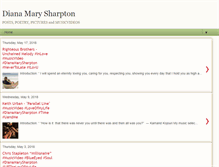 Tablet Screenshot of dianasharpton.com